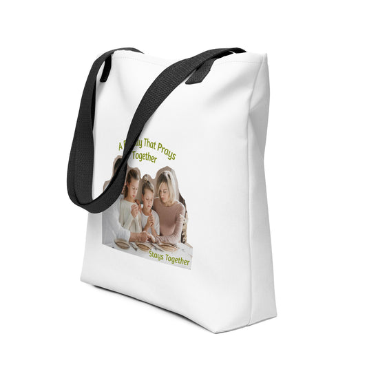 A Family That Prays 2gether Tote bag